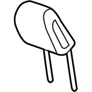 Mopar 5XG251X9AD HEADREST-Front