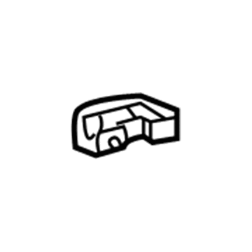 Lexus 57181-53011 Plate, Front Side Member