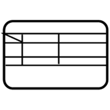 Nissan 27090-ZW80B Label Air Con