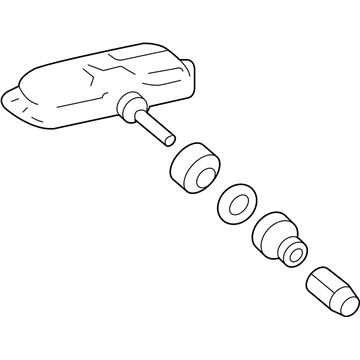 Toyota 42607-06020 Tire Pressure Sensor
