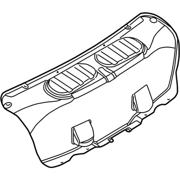 BMW 51-49-8-208-511 Trim Panel, Trunk Lid