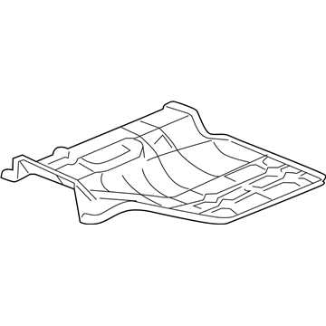 Acura 74604-TX4-A01 Under Cover Right, Front Floor