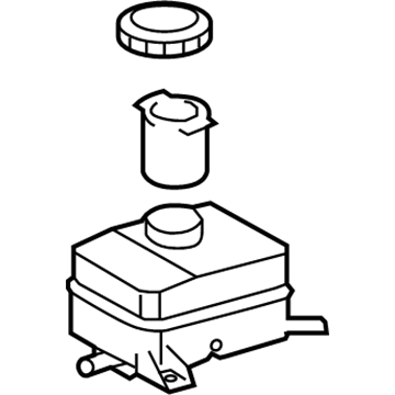 Lexus 47220-48220 Reservoir Assy, Brake Master Cylinder