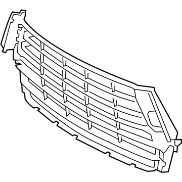 Lexus 53113-30380 Grille, Radiator, Lower