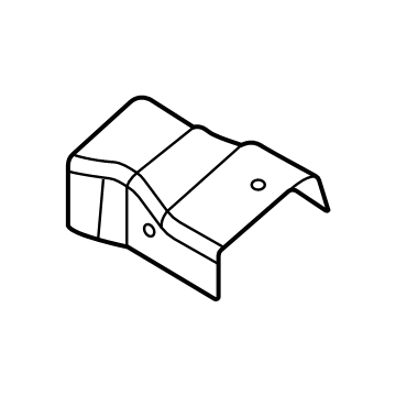 Hyundai 57280-L1000 Heat Protector Assembly-Power STEE