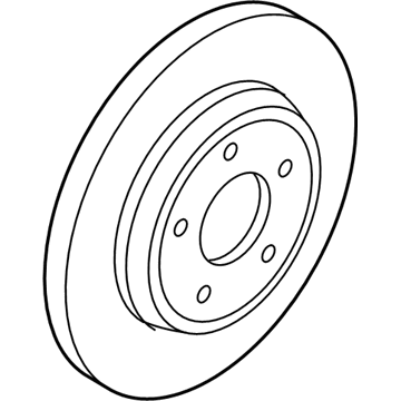 Ford 5U2Z-1V125-Z Rotor Assembly