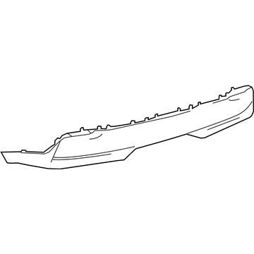 Lexus 52169-78020 Cover, Rear Bumper, Lw