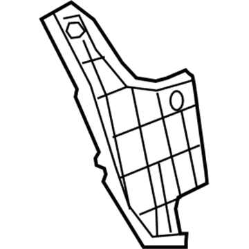 Lexus 52591-78010 Seal, Rear Bumper Side