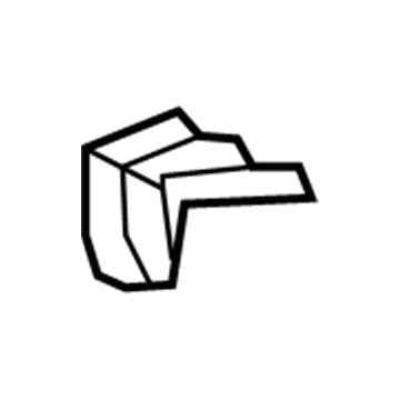 Toyota 53117-21011 Lock Support Bracket