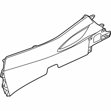 Hyundai 84690-CW000-NNB GARNISH ASSY-CONSOLE, LH