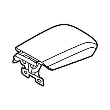 Hyundai 84660-CW000-NNB ARMREST ASSY-CONSOLE