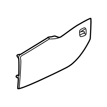 Hyundai 84614-CW000-NNB COVER-CONSOLE SIDE LH