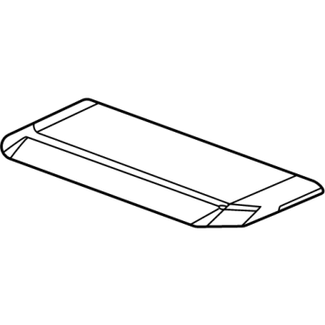 GM 84861710 MOLDING ASM-HOOD CTR *BLACK