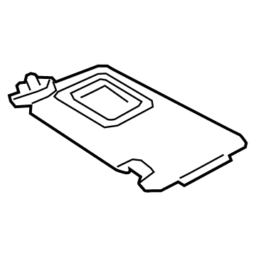 Toyota 74320-0A060-B0 Sunvisor
