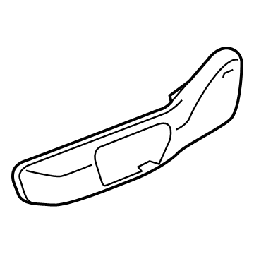 BMW 52-10-7-351-924 Cover, Right Control