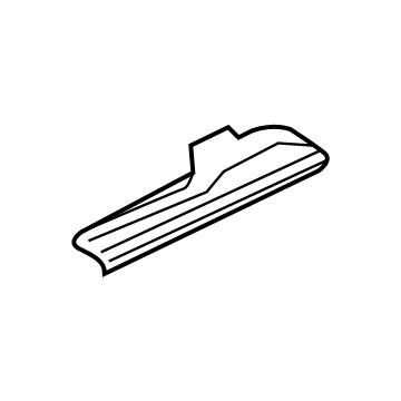 BMW 52-10-7-351-929 Covering Seat Rail Left