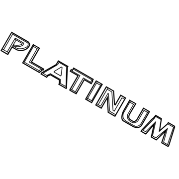 Nissan 90896-1V85A Emblem-Rear