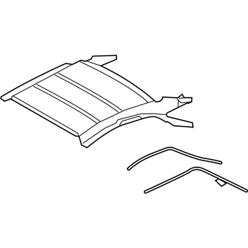 Infiniti 97160-JJ51A HEADLINING Assembly-Folding Roof