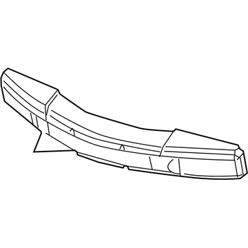 Mopar 5116156AC ABSORBER-Front Bumper FASCIA