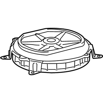 Lexus 86160-0WW40 Speaker Assembly, Radio