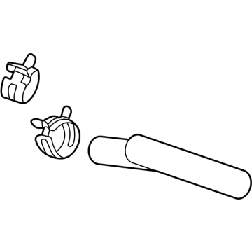 Honda 46672-T90-A01 HOSE, RESERVE TANK