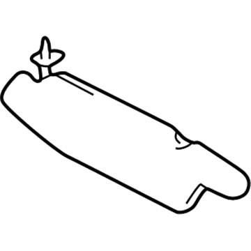 Lexus 74310-60773-A1 Visor Assy, RH