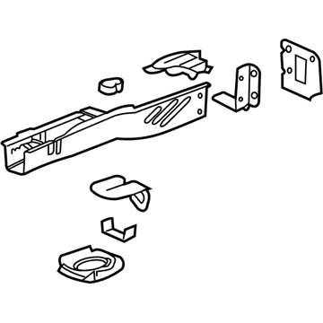 GM 23484642 Rear Rail