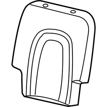 Ford 3L2Z7866801CA Seat Back Pad