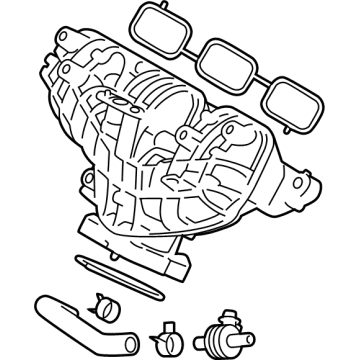 Toyota 17120-18010 MANIFOLD ASSY, INTAK