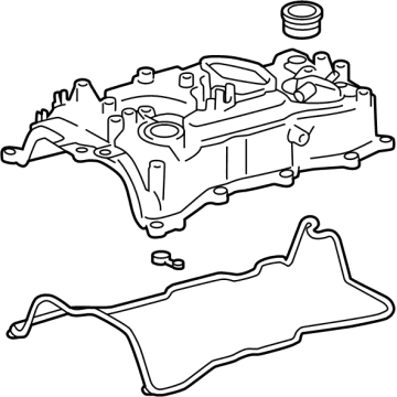 Toyota 11201-18020 COVER SUB-ASSY, CYLI
