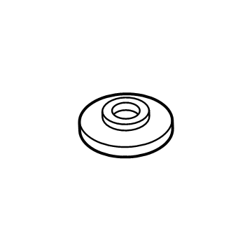Kia 55360G2000 Pad-Rear Spring, Lower