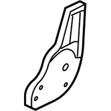 Kia 0K30A8800608 Side Cover-Inner, RH