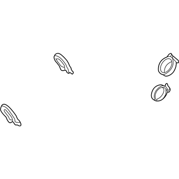 GM 12553155 Exhaust Pipe Clamp