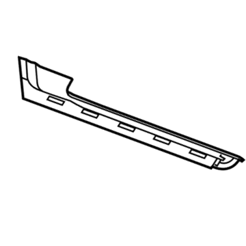 Mopar 68167395AD Track-Sliding Door