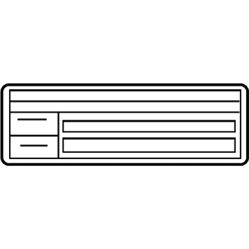Lexus 47287-20010 Label, Brake Fluid Information