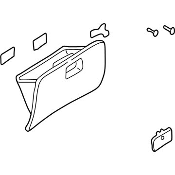 Hyundai 84510-2D500-OH Housing-Glove Box