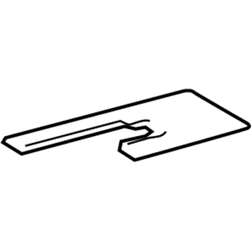 Toyota 72157-60160-C0 Track End Cover
