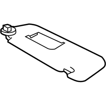Lexus 74310-33G20-A0 Visor Assy, RH