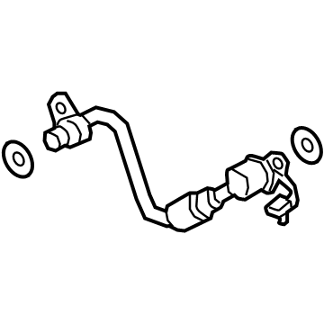 Ford LB5Z-8K153-A Coolant Line