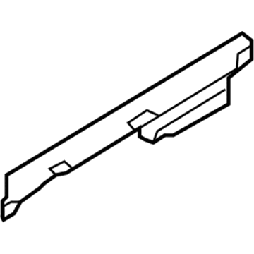 BMW 51-77-7-320-207 Supporting Ledge Left