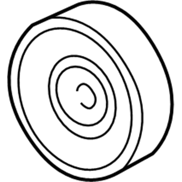 Ford 1L2Z-8678-AD Serpentine Idler Pulley