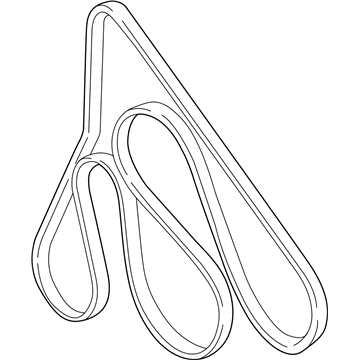 Ford 4C5Z-8620-A Serpentine Belt