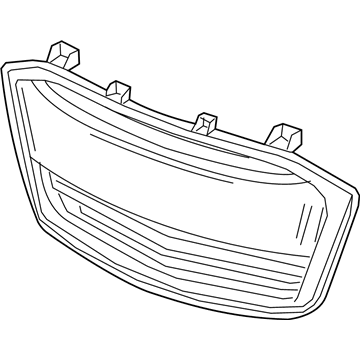 GM 42497011 Lower Grille