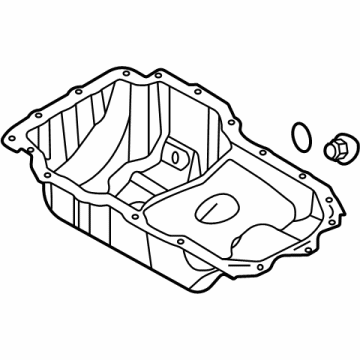 Hyundai 21510-2M000 Pan Assembly-Engine Oil