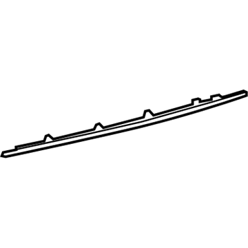 Lexus 52751-50050 Moulding, Rear Bumper