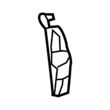 Lexus 52567-50040 RETAINER, Rear Bumper