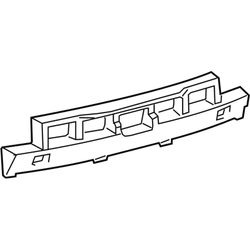 Lexus 52615-50080 ABSORBER, Rear Bumper