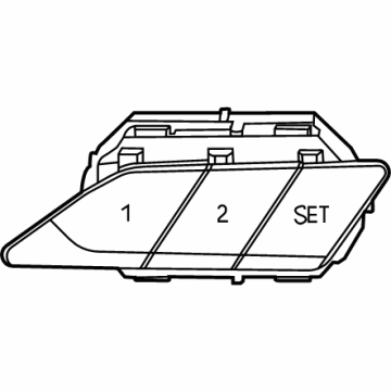 BMW 61-31-9-867-157 CONTROL UNIT SEAT MEMORY, LE