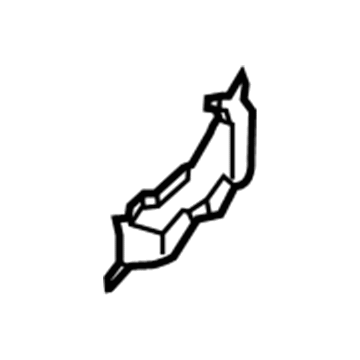 BMW 41-21-2-990-269 Moulded Part For Column C, Interior Left