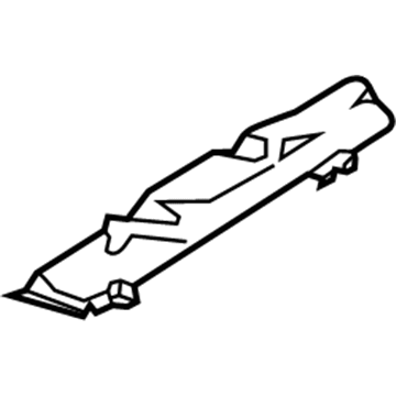 BMW 41-21-2-990-795 Moulded Part For Column B, Exterior Left